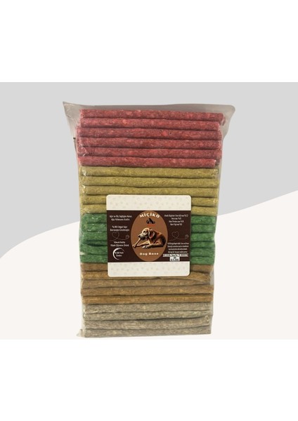 Premium 5 Renkli Munchy Çubuk 100lü Köpek Ödülü 4 Paket fiyatları