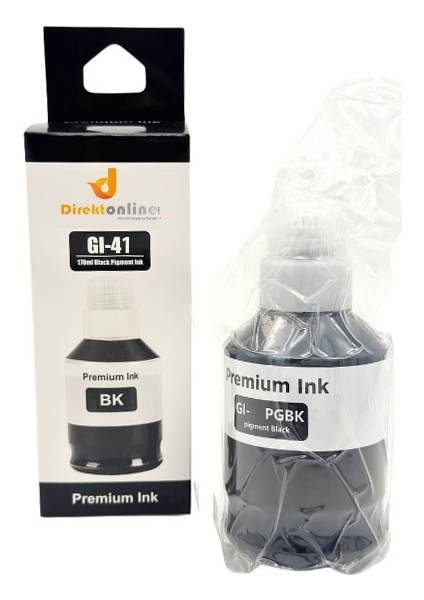 Canon Gı-41/ Canon Pixma G1420 Muadil Mürekkep Siyah Renk