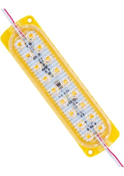 12V LED MİNİ BAR OFF-ROAD FONKSİYONLU HAREKETLİ ÇAKARLI TURUNCU (142*37 MM)