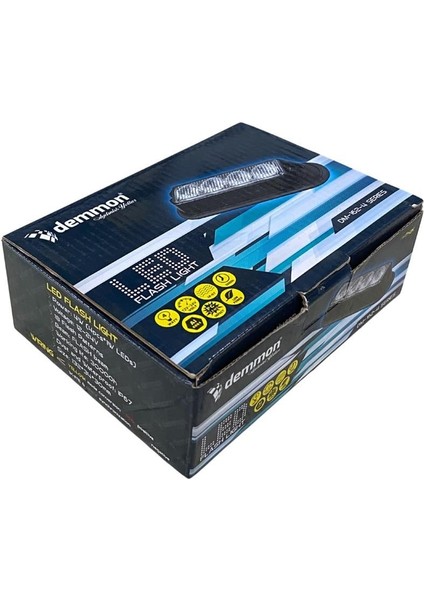 12V-24V ÇAKAR FLAŞ LED LAMBA 18 FONKSİYONLU (4X1W) (ŞEFFAF) (BEYAZ/BEYAZ) (132*34*30 MM) fırsatları