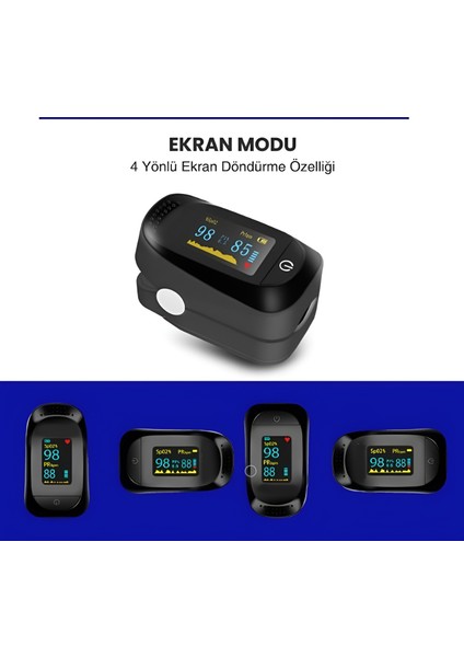 Sesli Parmak Tipi Pulse Oksimetre