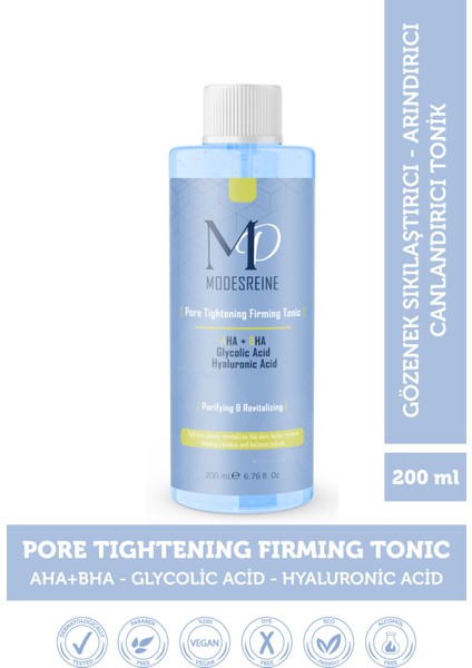 Pure Tightening Firming Tonic-Gözenek - Canlandırıcı 200 ml Tonik