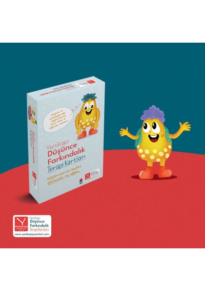 Yenikapı Düşünce Farkındalık Terapi Kartları Seti "kitap Söyleşisi Hediyeli" Yayın Dan: Klinik Psikolog Mehmet Teber