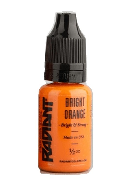 Bright Orange - Radiant Tattoo Dövme Boyası - 0,5OZ - 15 ml