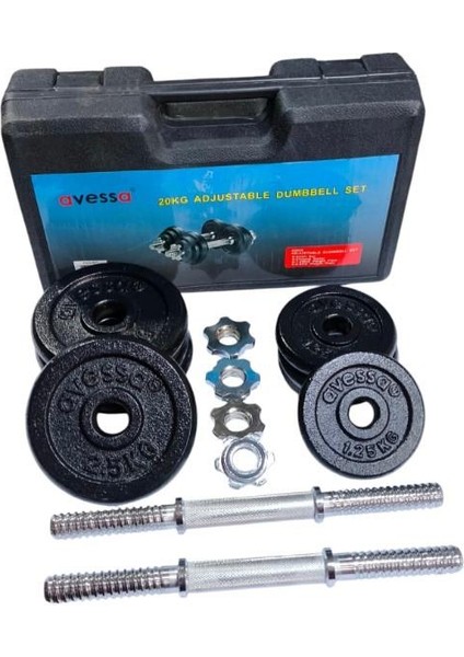 20 kg Plaka Çanta Set Siyah MB-11726