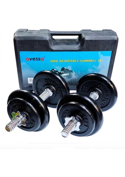 20 kg Plaka Çanta Set Siyah MB-11726