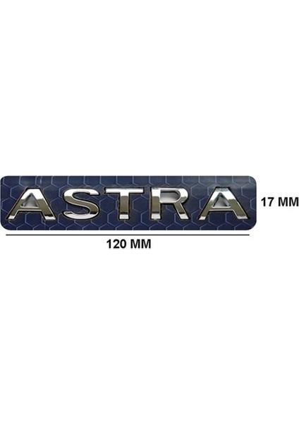 Yazı Opel Astra J ''astra''