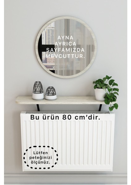Traverten Petek Üstü Tak Çıkar , Uçan Raf & Dresuar Duvar Montajsız Oval Kesim