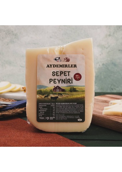 Tam Yağlı Olgunlaştırılmış Sepet Peyniri 1kg