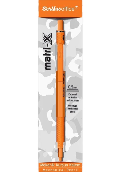 Matri-X Versatil 0.5 mm Turuncu Şeffaf Amb.
