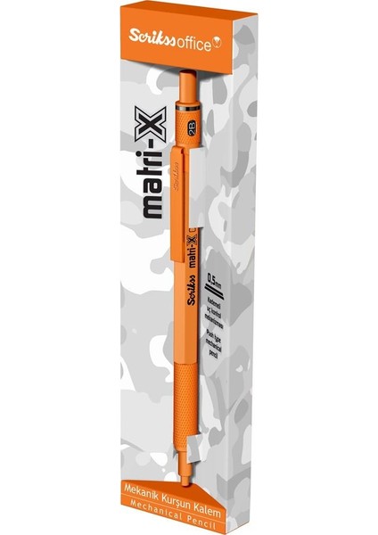 Matri-X Versatil 0.5 mm Turuncu Şeffaf Amb.