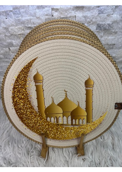 Ramazantemalı Baskılı Supla Amerikan Servis 33 cm x 33 cm 2 Adet