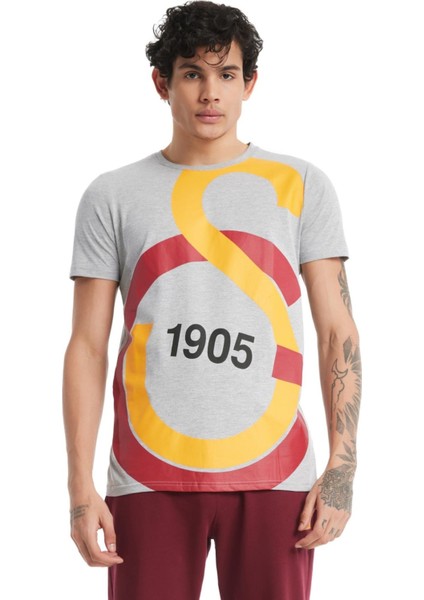 Lisanslı Büyük Logolu Gri T-Shirt ve 1905 Yazılı Atkı fiyatları