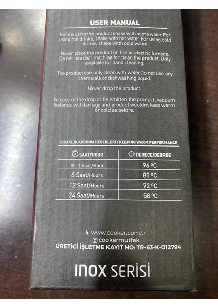 Ckr Çelik Termos 500 ml fırsatları