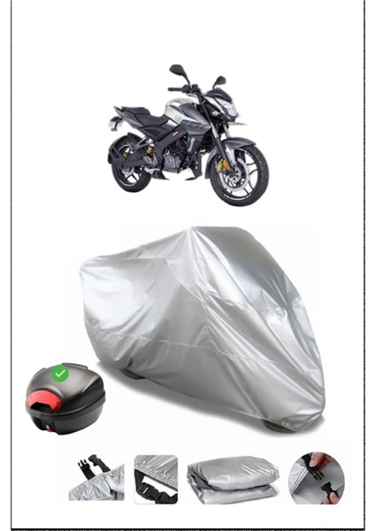 Bajaj Pulsar Ns 200 Ug Arka Çanta Uyumlu Motosiklet Branda Su Geçirmez Dayanıklı Kumaş