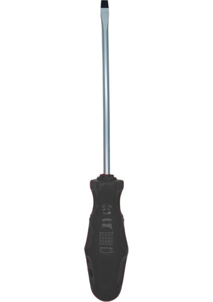 Ucu Mıknatıslı Düz Tornavida Siyah Saplı Düz Uçlu 6X150 mm