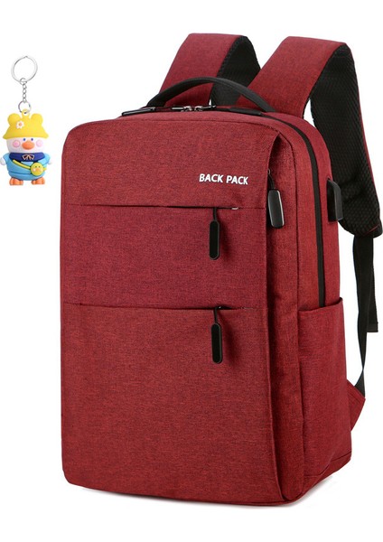 Sırt Çantası Erkek Iş Bilgisayar Çantası Iş Seyahat Çantası Kadın Rahat Okul Çantası Büyük Kapasiteli Sırt (Yurt Dışından)