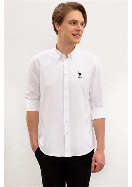 Us Polo Assn Dokuma Gomlek