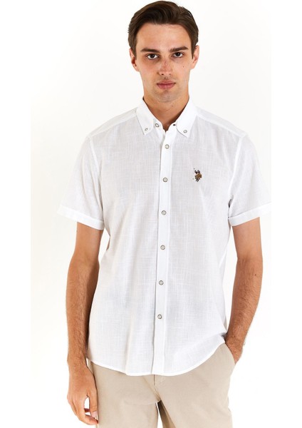 Us Polo Assn Dokuma Gomlek