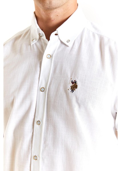 Us Polo Assn Dokuma Gomlek fırsatları