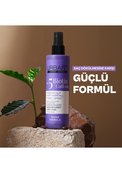 Expert Biotin & Kafein 3'lü Saç Bakım Seti - vegan