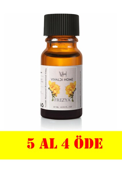 Frezya Çiçeği Aromaterapi Uçucu Yağ Esansiyel Buhurdanlık Yağı 10ML