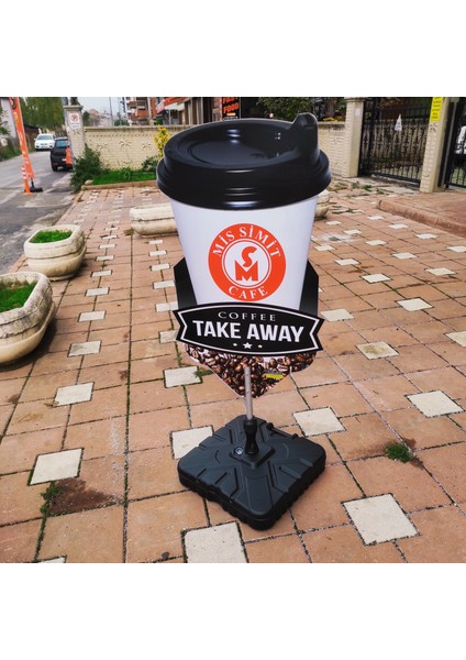 Şekilli Kahve Yol Yabelası Take Away Bardak fiyatları