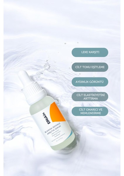 Glikolik Asit Aha Arındırıcı Tonik +Leke Giderici Arbutin Serum - Cilt Bakım Seti