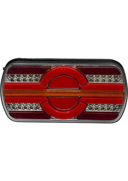 12V-24V STOP LAMBASI LEDLİ (KAYAR SİNYALLİ) (225*100 MM) UNIVERSAL