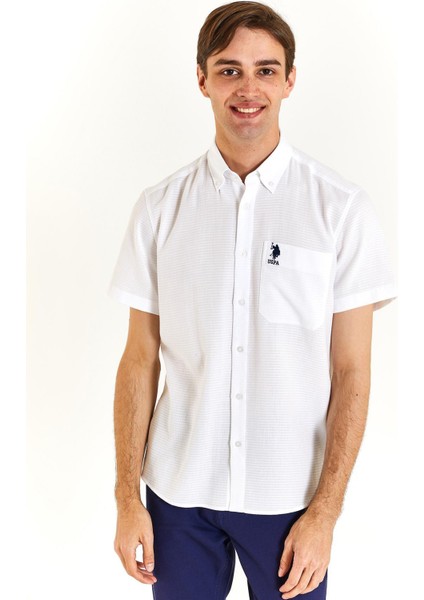 Us Polo Assn Dokuma Gomlek