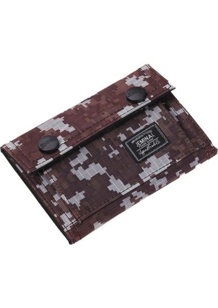 Erkek Cüzdan, Kamuflaj Desenli Cüzdan Erkek Kısa Değiştirme Çantası, Haki/kahve/mavi/yeşil/siyah (Yurt Dışından) fiyatları