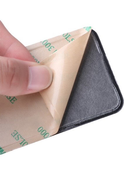 Evrensel Kart Tutucu Kılıfı Cep Telefonu Cüzdan Kılıf Renkli Kimlik Kartı Tutucu Yapışkanlı Etiket Arka Kapak Telefon Aksesuarı (Yurt Dışından) modelleri