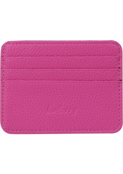 Erkek Iş Cebi Ince Ince Kimlik Kredi Kartı Para Tutucu Cüzdan (Yurt Dışından)