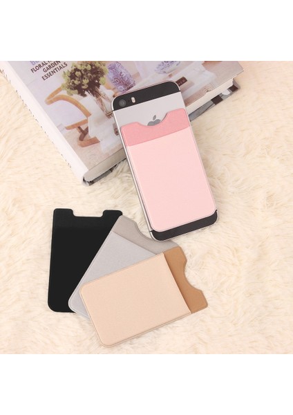 1 Adet Yeni Elastik Cep Telefonu Cüzdan Kılıfı Kredi Kimlik Kartı Tutucu Yapışkanlı Etiket Kılıfı Kılıfı Taşınabilir Telefon Arka Cep (Yurt Dışından) fiyatları