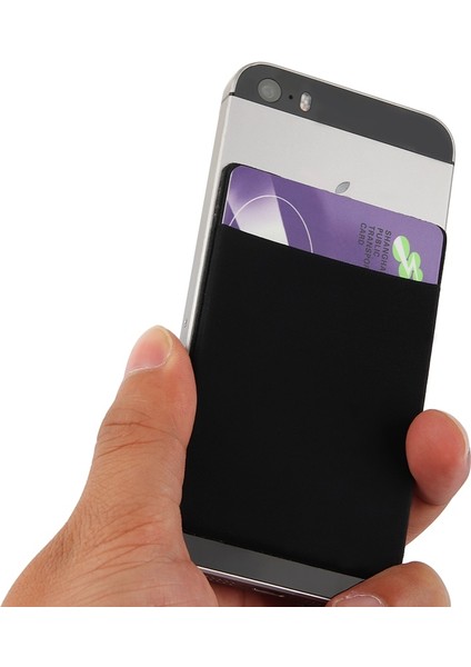 1 Adet Yeni Elastik Cep Telefonu Cüzdan Kılıfı Kredi Kimlik Kartı Tutucu Yapışkanlı Etiket Kılıfı Kılıfı Taşınabilir Telefon Arka Cep (Yurt Dışından) indirimleri