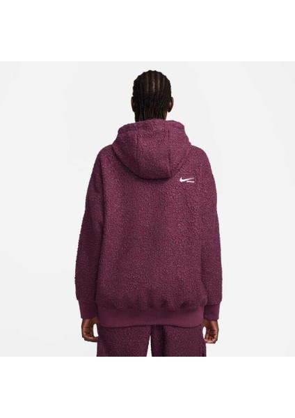 Nsw Collection Sherpa Hoodie Oversize Kadın Sweatshirt ... !!!!!( Geniş Kalıp)!!!! FB8783 fiyatları