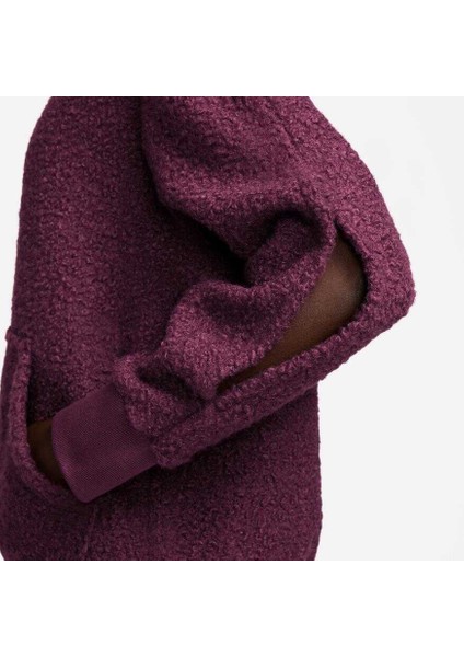 Nsw Collection Sherpa Hoodie Oversize Kadın Sweatshirt ... !!!!!( Geniş Kalıp)!!!! FB8783 indirimleri