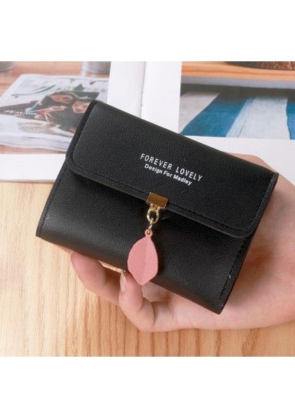 2022 Yeni Kore Tarzı Basit Küçük Cüzdan Üç Kat Bozuk Para Cüzdanı Cüzdan Kısa Bayan Cüzdanları ve Çanta Tasarımcısı Çanta (Yurt Dışından) fiyatları