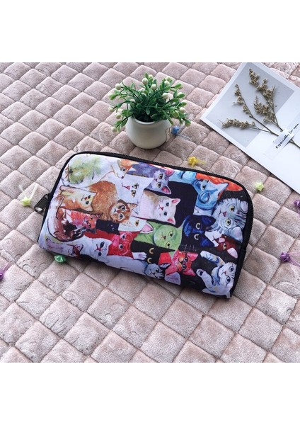 3D Mandala Çiçek Baskılı Cüzdan Kadın Çiçek Baskı Sikke Durumda Kımlık Kartı Çantası Çok Renkli Desen Para Çantaları Hediye (Yurt Dışından) indirimleri