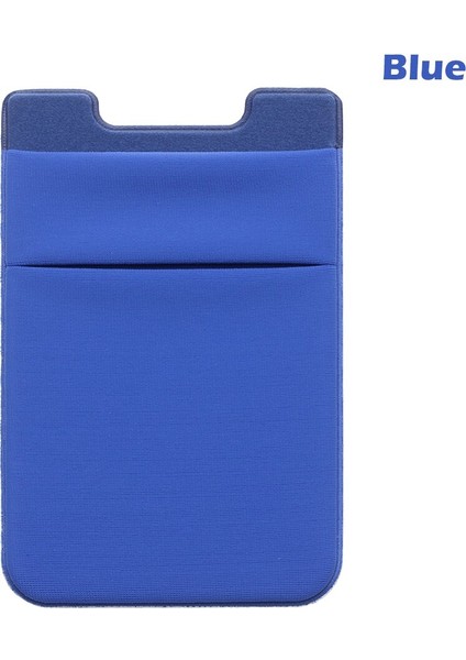 1 Adet Yapışkanlı Etiket Telefon Cebi Cep Telefonu Kart Üzerinde Sopa Cüzdan Esnek Kredi Kartları Kimlik Kartı Tutucu Kılıfı Kol (Yurt Dışından) indirimleri