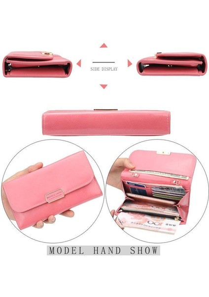 Bayan Cüzdanı Kore Çok Fonksiyonlu Fermuar El Paketleri Omuz Crossbody Çanta Kadın Çantası Cüzdan Kadın Cüzdan Erkek Cüzdan Cüzdan Erkek Çanta Çanta Anahtarlık Cüzdan Küçük Cüzdan (Yurt Dışından) fırsatları