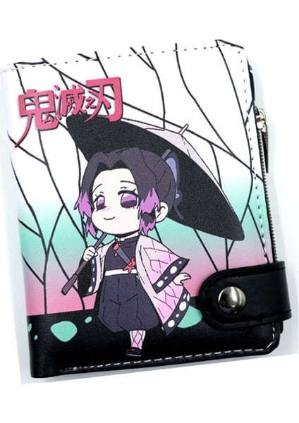 Anime Demon Slayer Yumuşak Düğme Cüzdan Kamado Nezuko Fermuar Para Kartı Çanta (Yurt Dışından) fırsatları