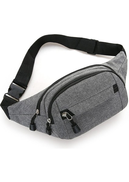 Bel Çantası Erkek Kadın Göğüs Çantası Su Geçirmez Spor Çantası Crossbody Çok Amaçlı Paket Kore Tarzı Bel Çantası Iş Ödeme Cüzdanı (Yurt Dışından) fiyatları