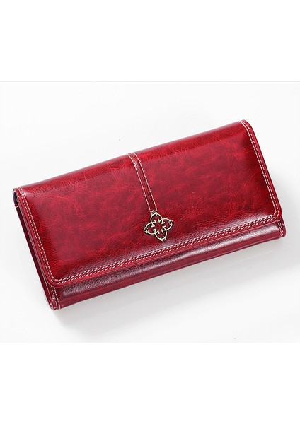 2022 Yeni Kadın Cüzdan Portfel Damski Para Çantası Bayan Uzun Deri El Çantası Cüzdan Kart Tutucu Carteras Para Mujer (Yurt Dışından) fiyatları