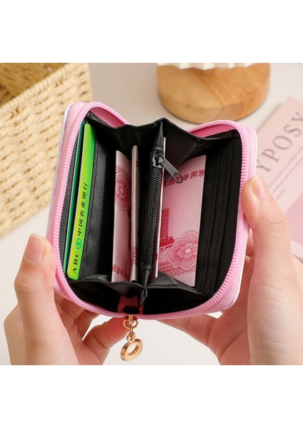 Kadın Kısa Sevimli Cüzdan Kore Karikatür Sevimli Ayı Küçük Mini Para Cüzdan Çanta Debriyaj Kart Nakit Organizatör Para Çantası Çanta Cüzdan (Yurt Dışından) indirimleri