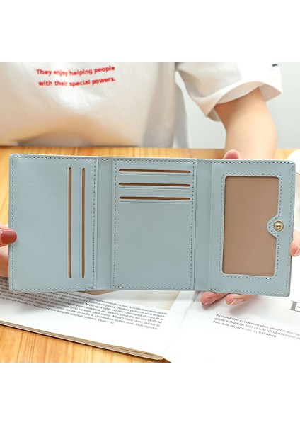 Kawaii Hayvanlar Kadın Cüzdan Para Çantaları Kısa Çanta Kadın Küçük Kart Tutucu Kız Çocuk Çantası Bayanlar Kart Tutucu Bozuk Para Cüzdanı Kadın Cüzdan (Yurt Dışından)
