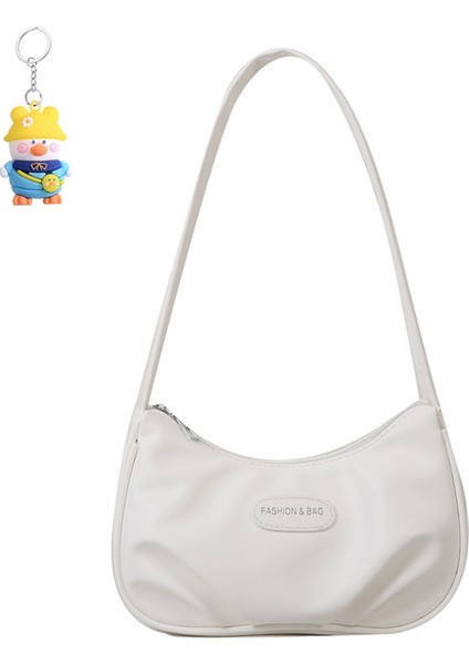 Çanta Kadın Omuz Crossbody Çanta Koltuk Altı Hilal Çanta (Yurt Dışından)