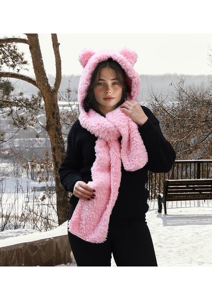 Pababo Soğuk Havalara Karşı Koruma: Kapşonlu Welsoft Peluş Bere - Atkılı - Polar Boyunluk modelleri