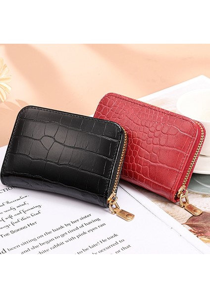 Kadın Kısa Cüzdan Pu Deri Kadın Ekose Çantalar Nubuk Kartlıklı Cüzdan Moda Kadın Küçük Fermuarlı Cüzdan Bozuk Para Cüzdanı (Yurt Dışından) fiyatları