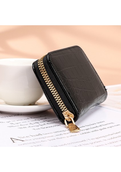 Kadın Kısa Cüzdan Pu Deri Kadın Ekose Çantalar Nubuk Kartlıklı Cüzdan Moda Kadın Küçük Fermuarlı Cüzdan Bozuk Para Cüzdanı (Yurt Dışından) modelleri